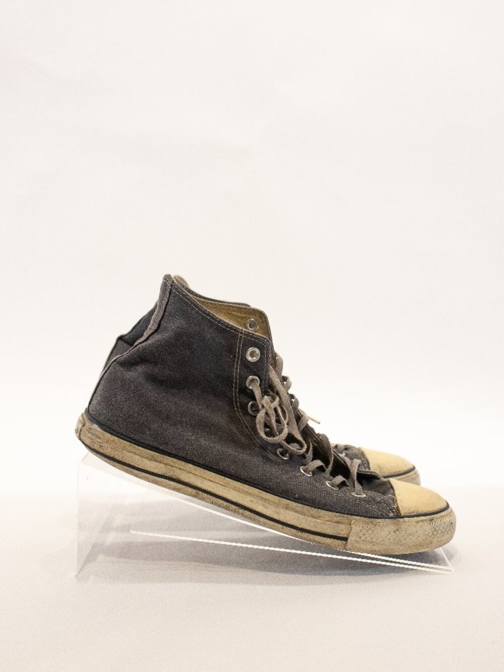 Grey Converse Chuck Taylor All Star High Top Sneakers